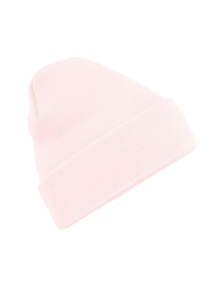Beechfield Soft Feel Knitted Winter Hat - Pastel Pink