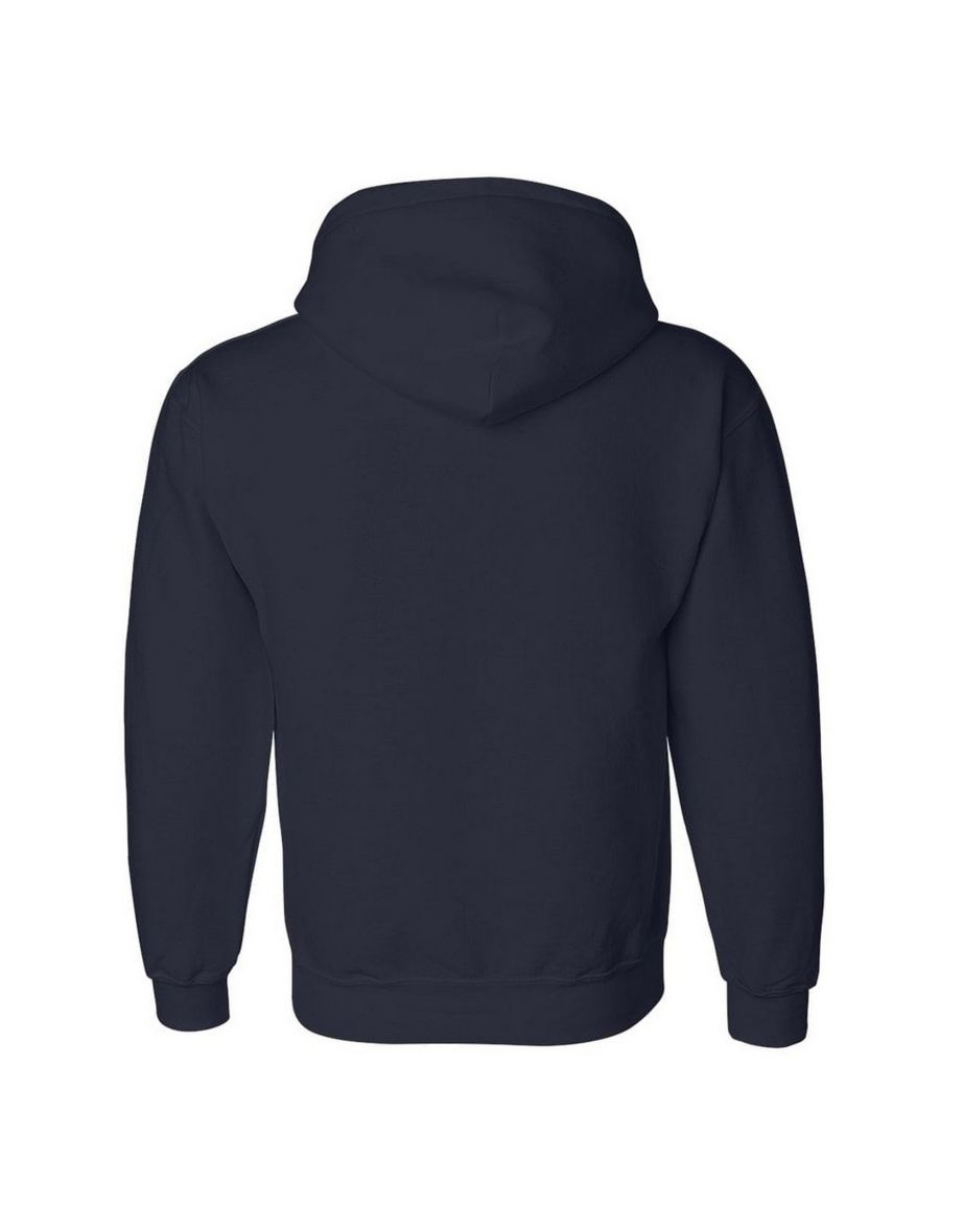 Gildan Heavyweight DryBlend Adult Unisex Hooded Sweatshirt Top / Hoodie (13 Colours) - Navy - 1