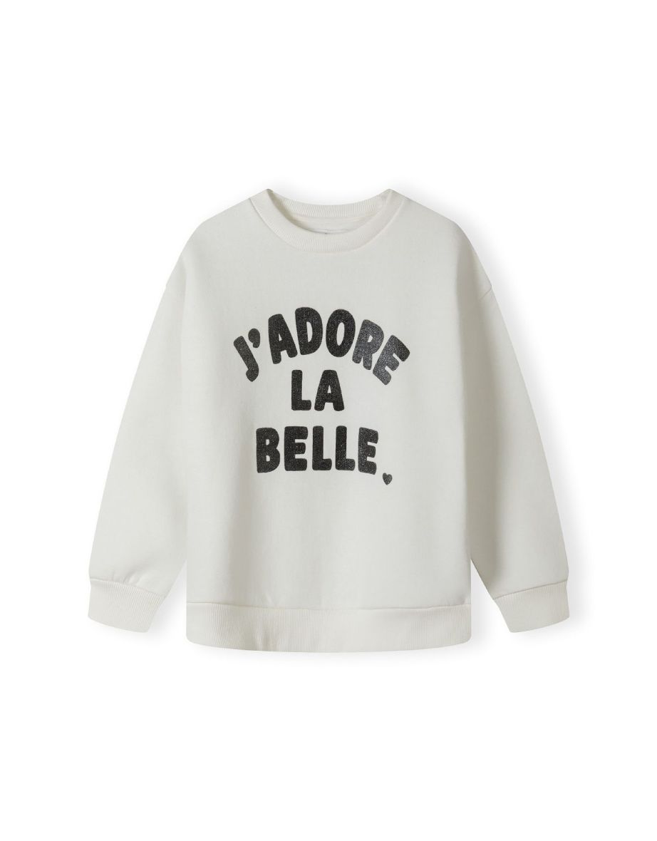 Girls Crew Neck Sweatshirt with Print