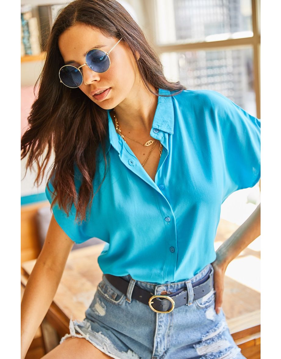 Shirt - Blue - Regular fit