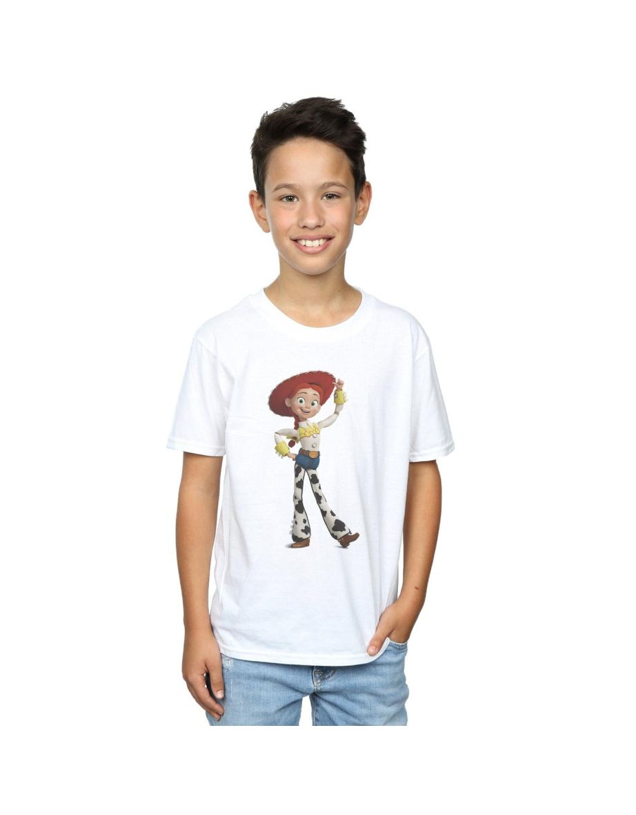Disney Boys Toy Story Jessie Pose T-Shirt - White