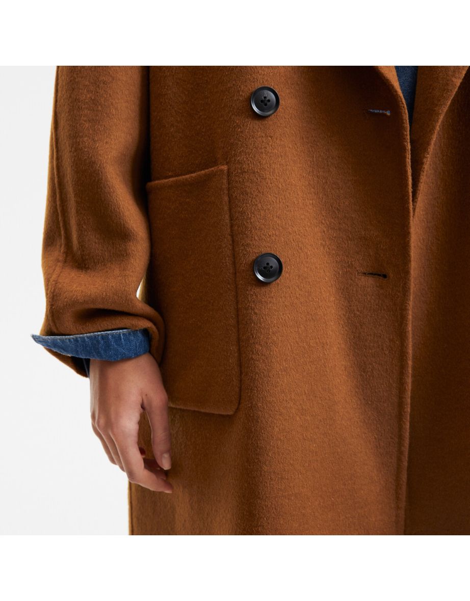 Signatures Martial Oversize Coat in Wool Mix - 3