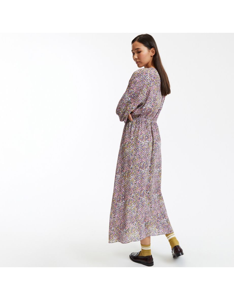 Printed Maxi Dress - 4