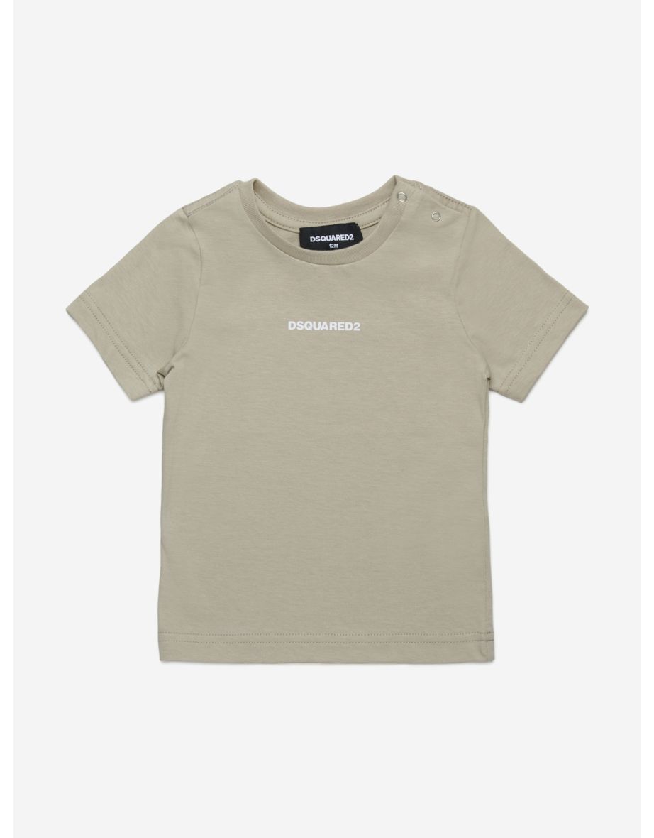 Baby Logo T-Shirt in Beige