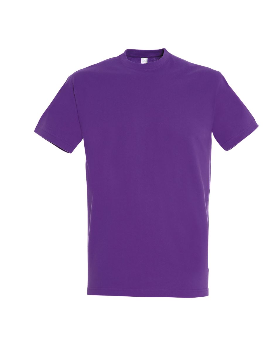 SOLS Mens Imperial Heavyweight Short Sleeve T-Shirt - Light Purple