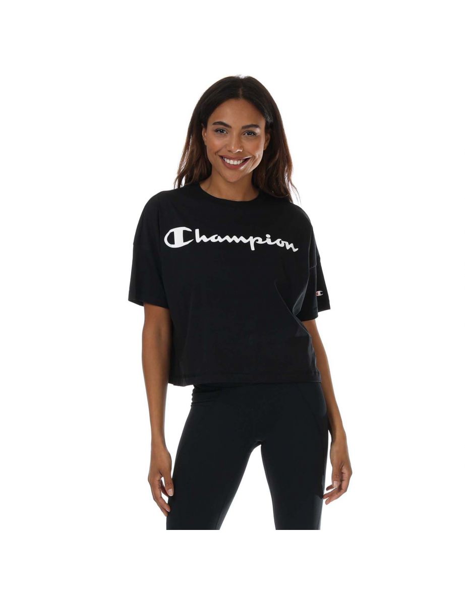Women's Champion Legacy T-Shirt in Black
