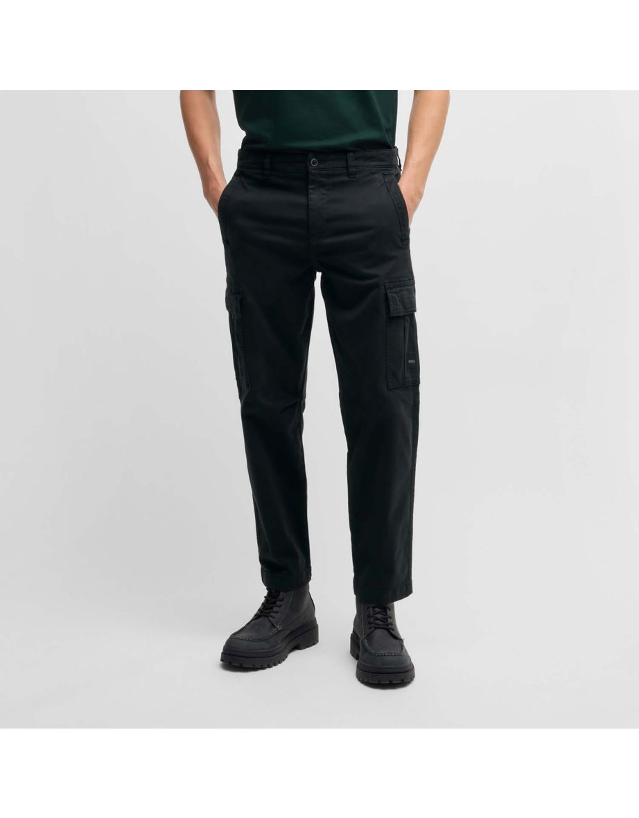Men's Boss Sisla-7 Cargo Pants in Black