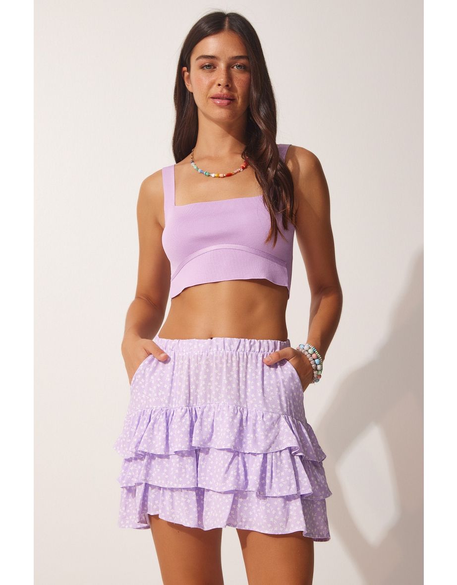 Purple mini deals skirts