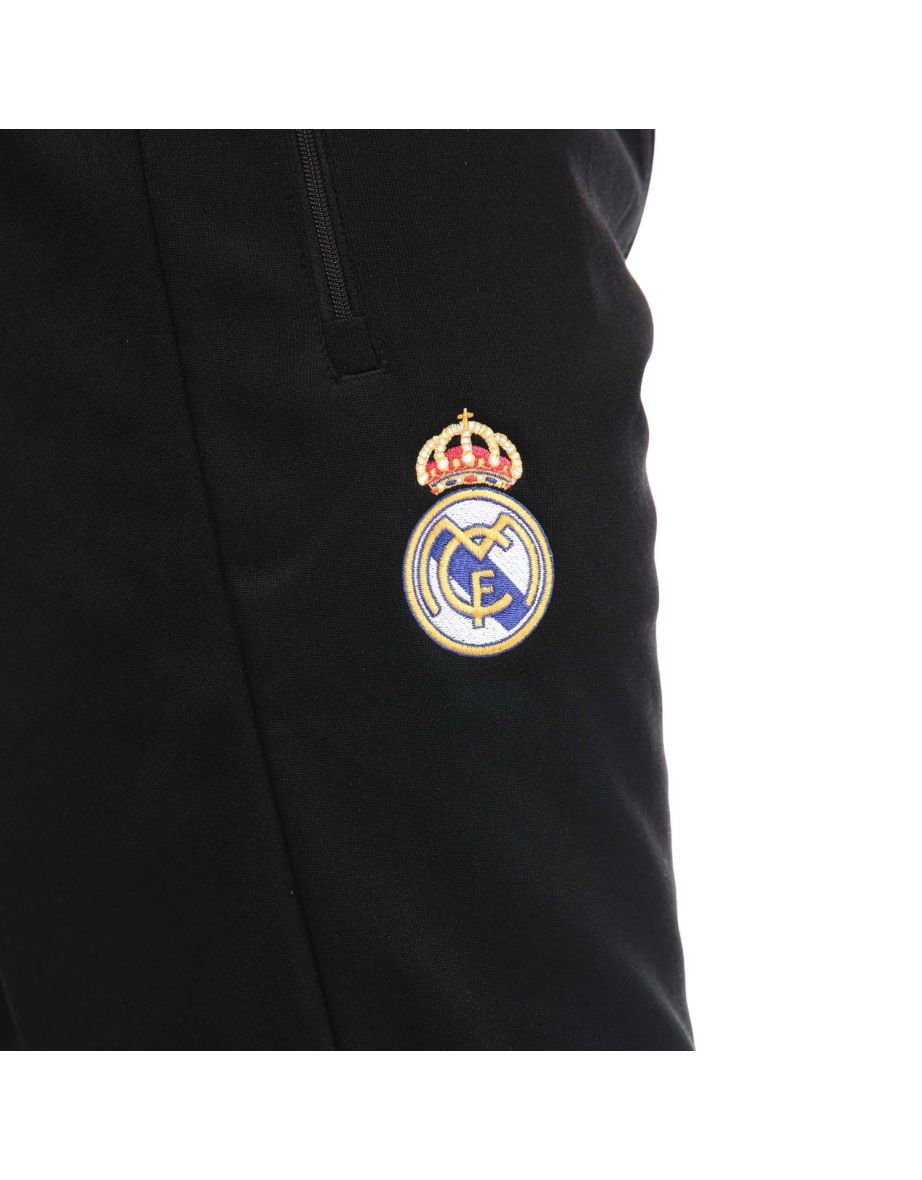 Men's adidas Real Madrid Essentials Trefoil Joggers in Black - 3