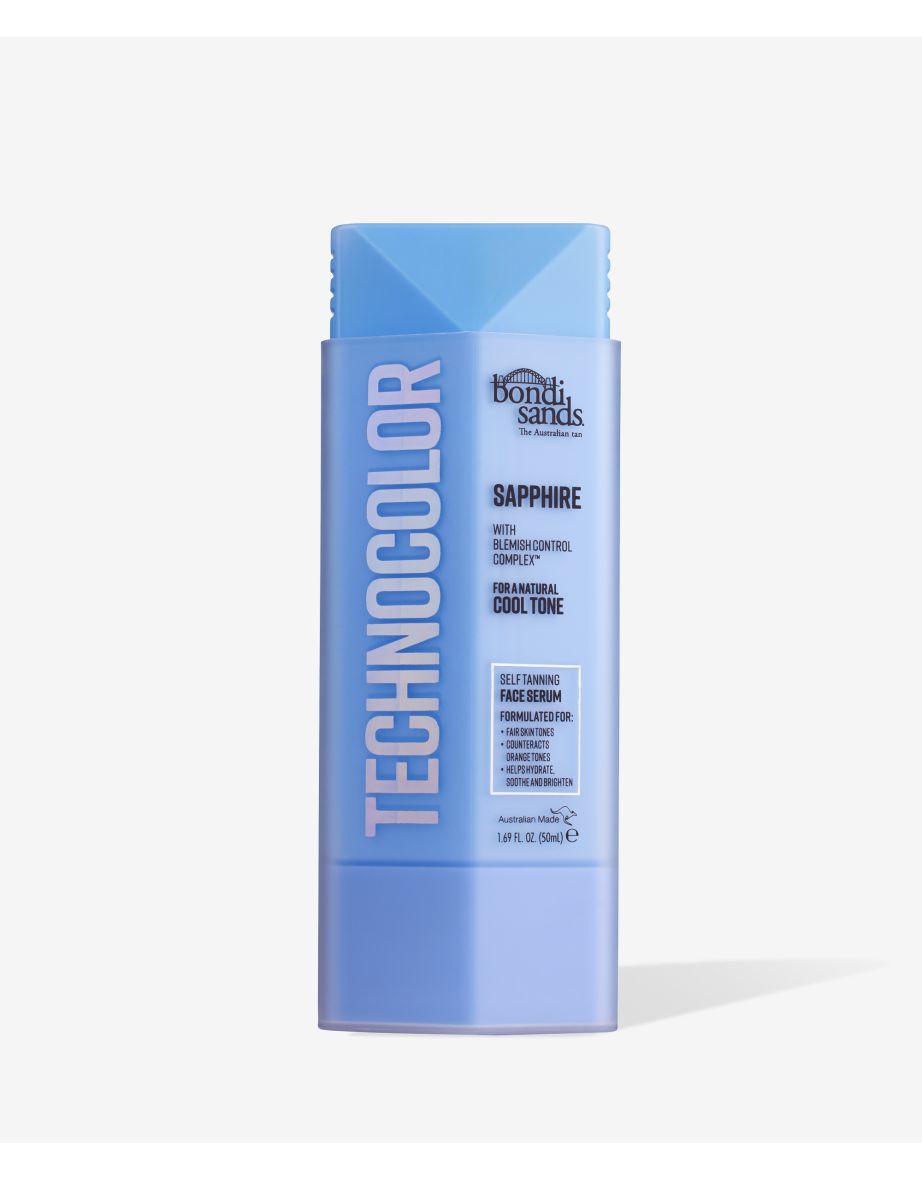 A tanning face serum-Sapphire