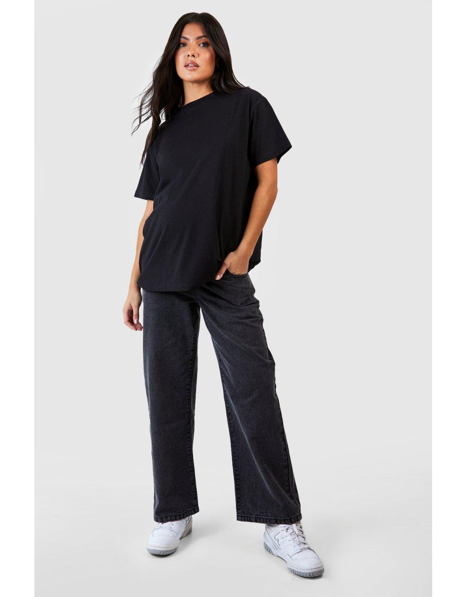Maternity Over Bump Boyfriend Jeans