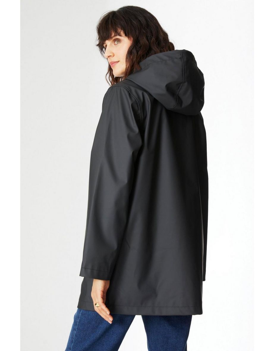 Short Rain Mac - black - 3