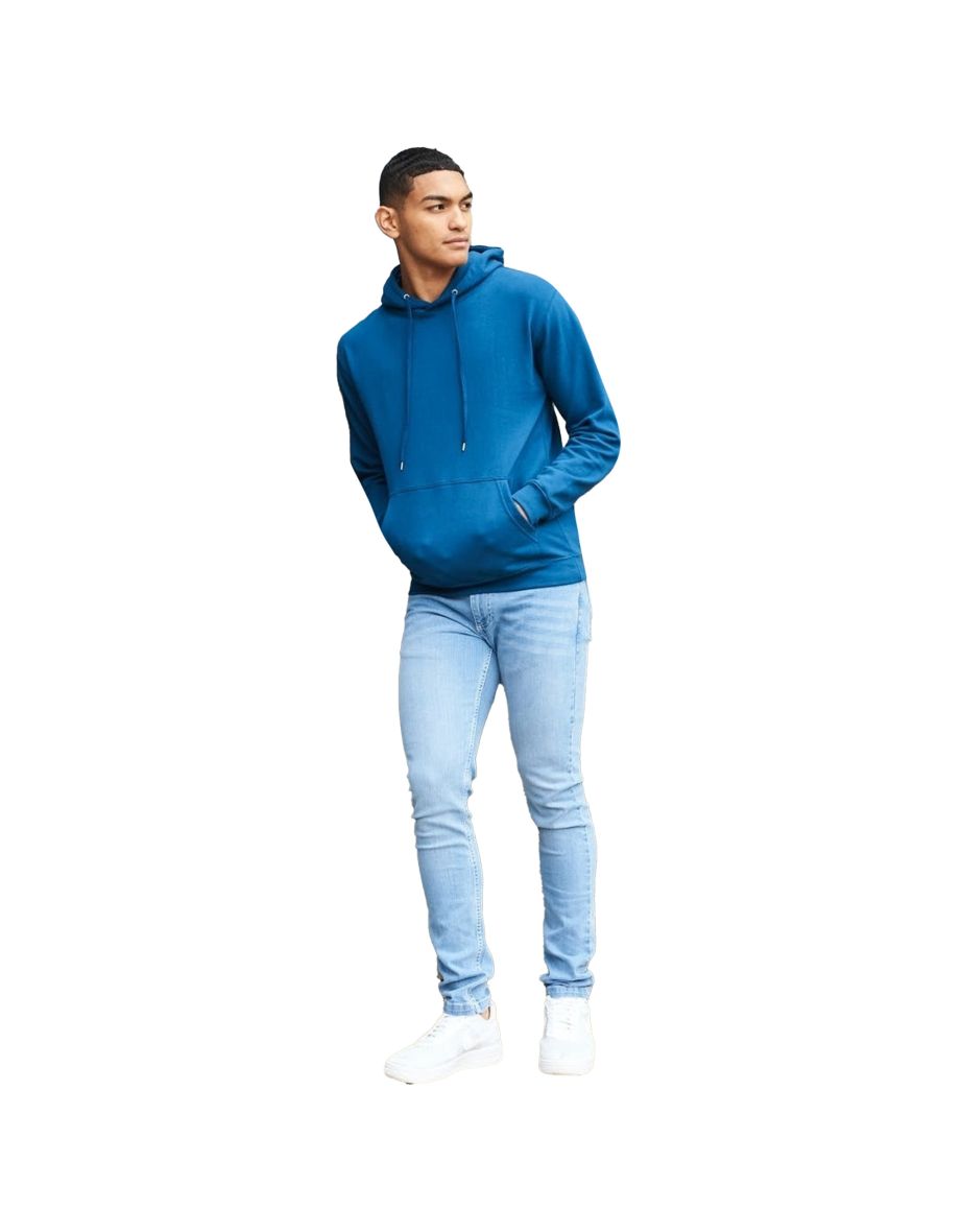 Awdis Mens Organic Hoodie - Ink Blue