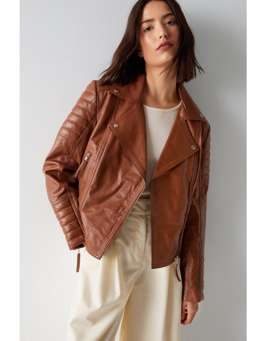 Warehouse leather store biker jacket