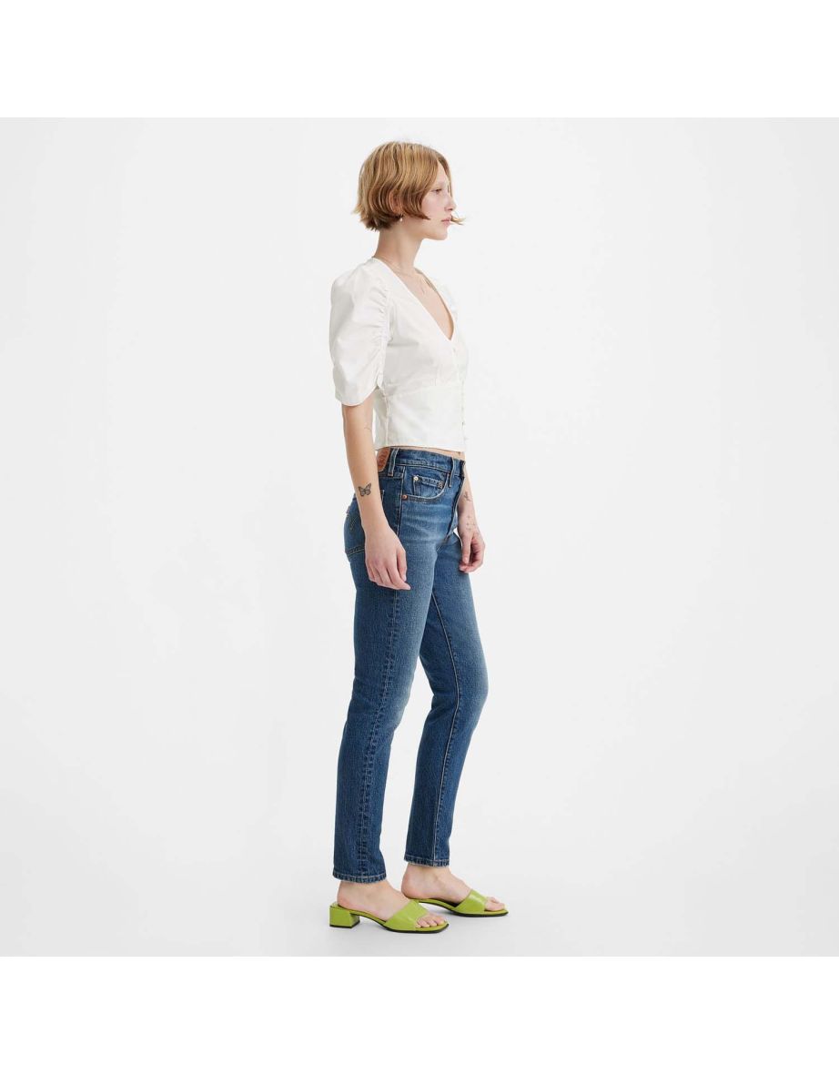Women's Levis Skinny My Honor Jeans in Blue - 4