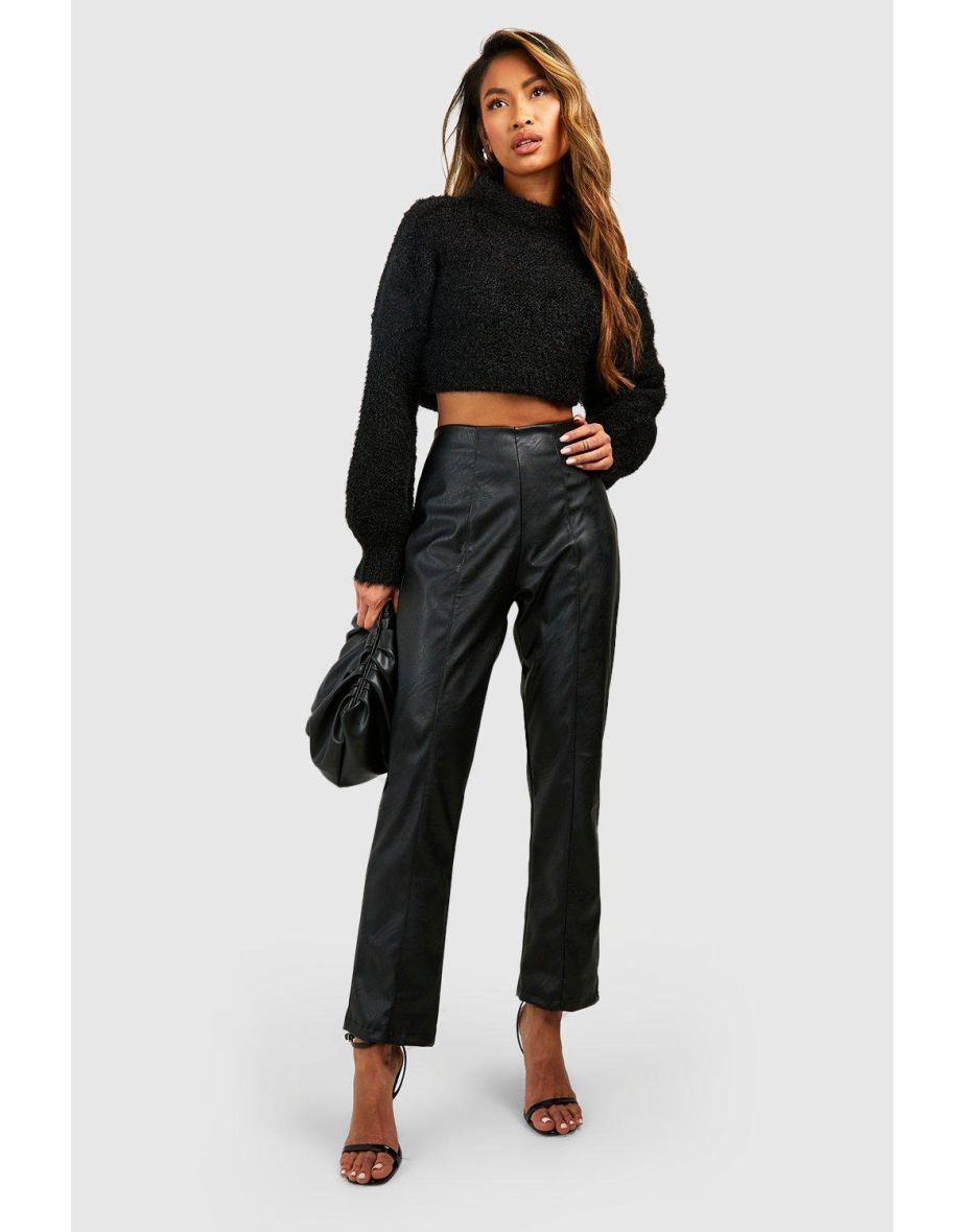 River Island Leather Look Trousers – The Anna Edit