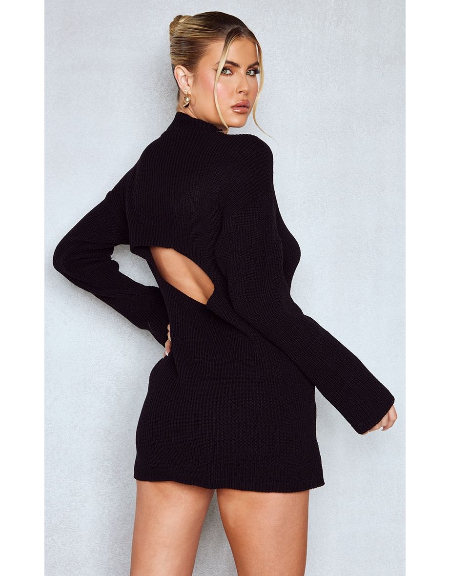 Cut out back jumper best sale