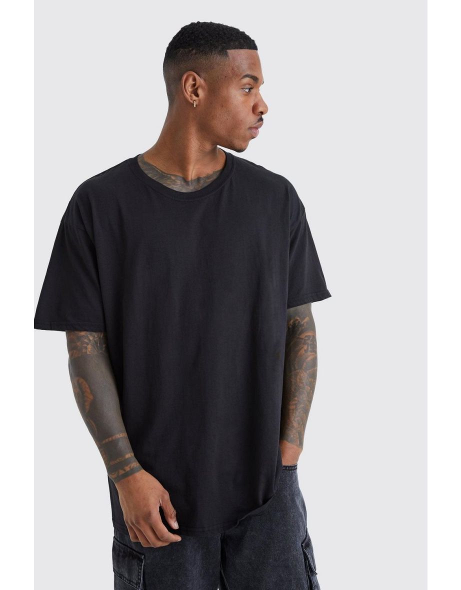 Oversized Virtual Reality T-shirt - black - 2