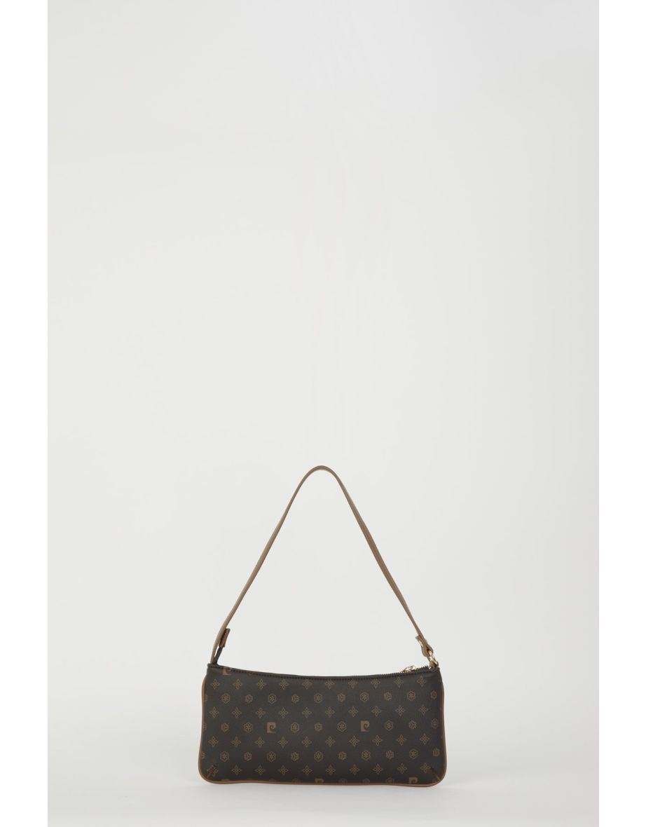 Brown Monogram Women's Shoulder Bag - 5