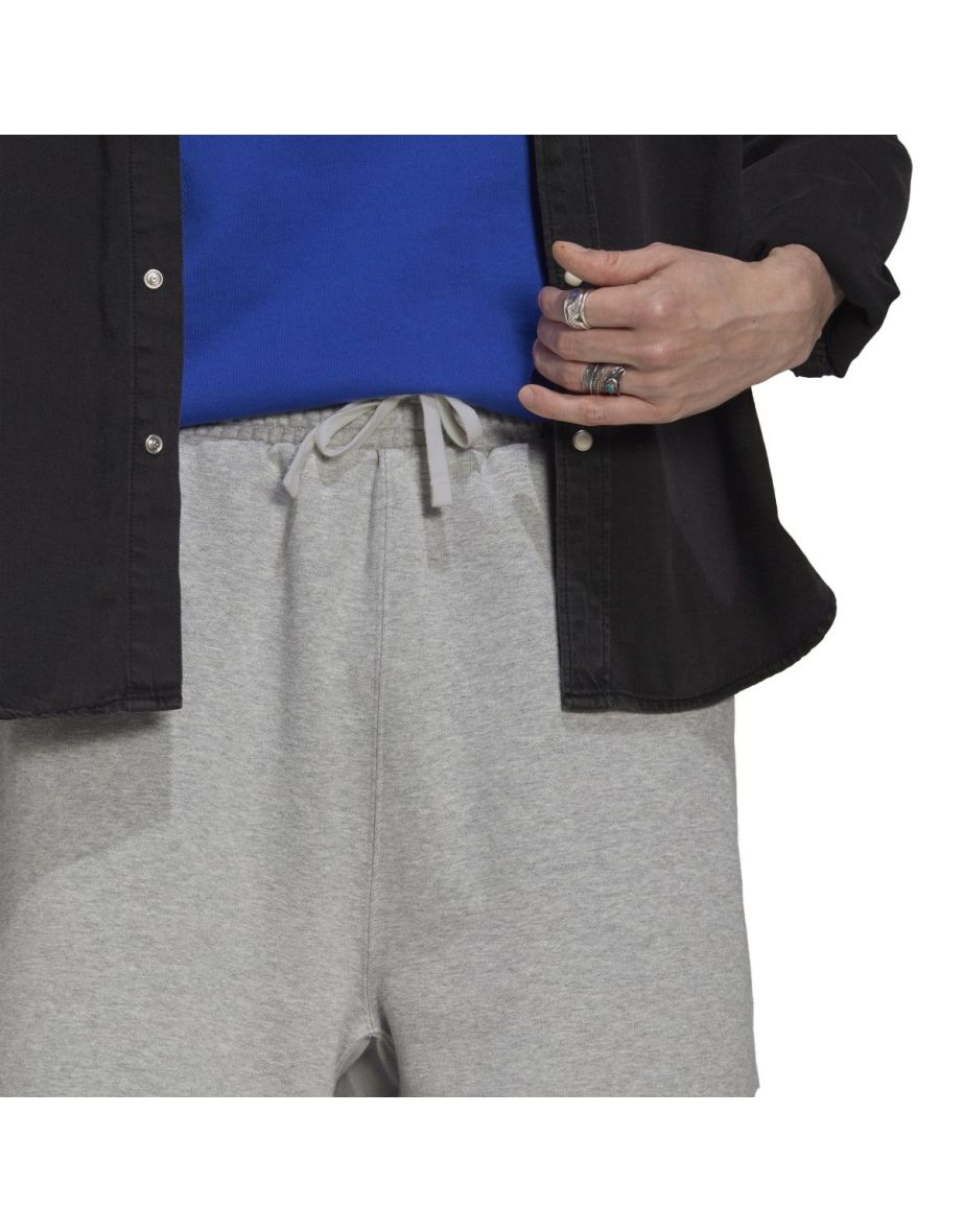 Men's adidas Fleece Shorts in Grey - 8