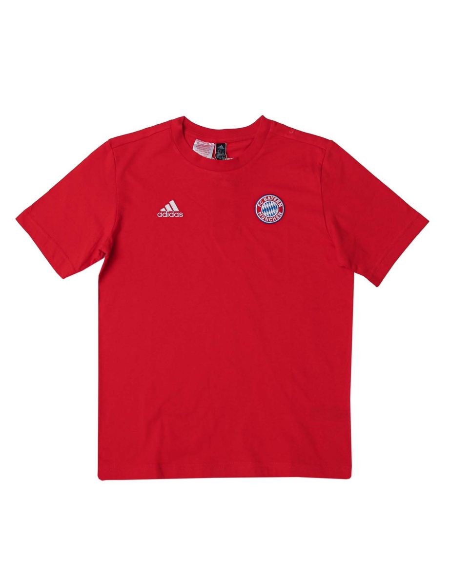 Boy's adidas Bayern Munich 2022/23 T-Shirt in Red