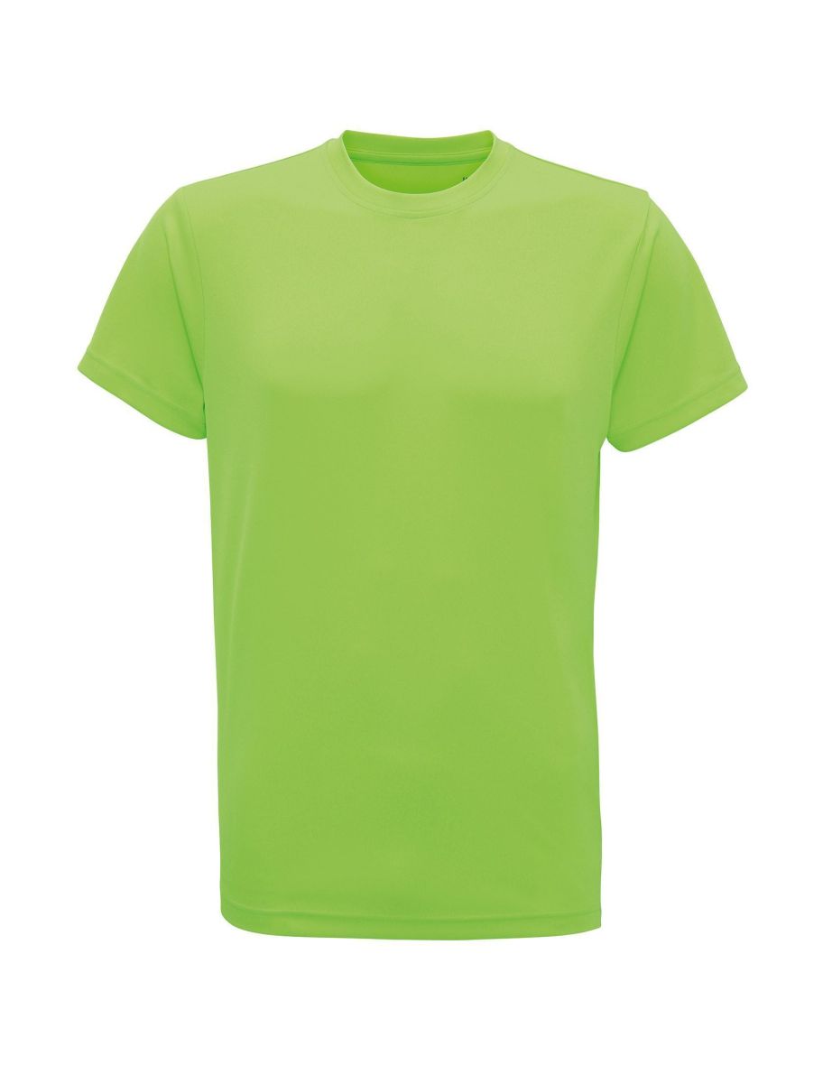 TriDri Mens Performance Recycled T-Shirt - Lightning Green