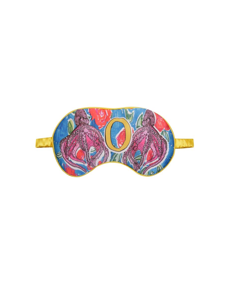 Silk Eye Mask / "O for Octopus"