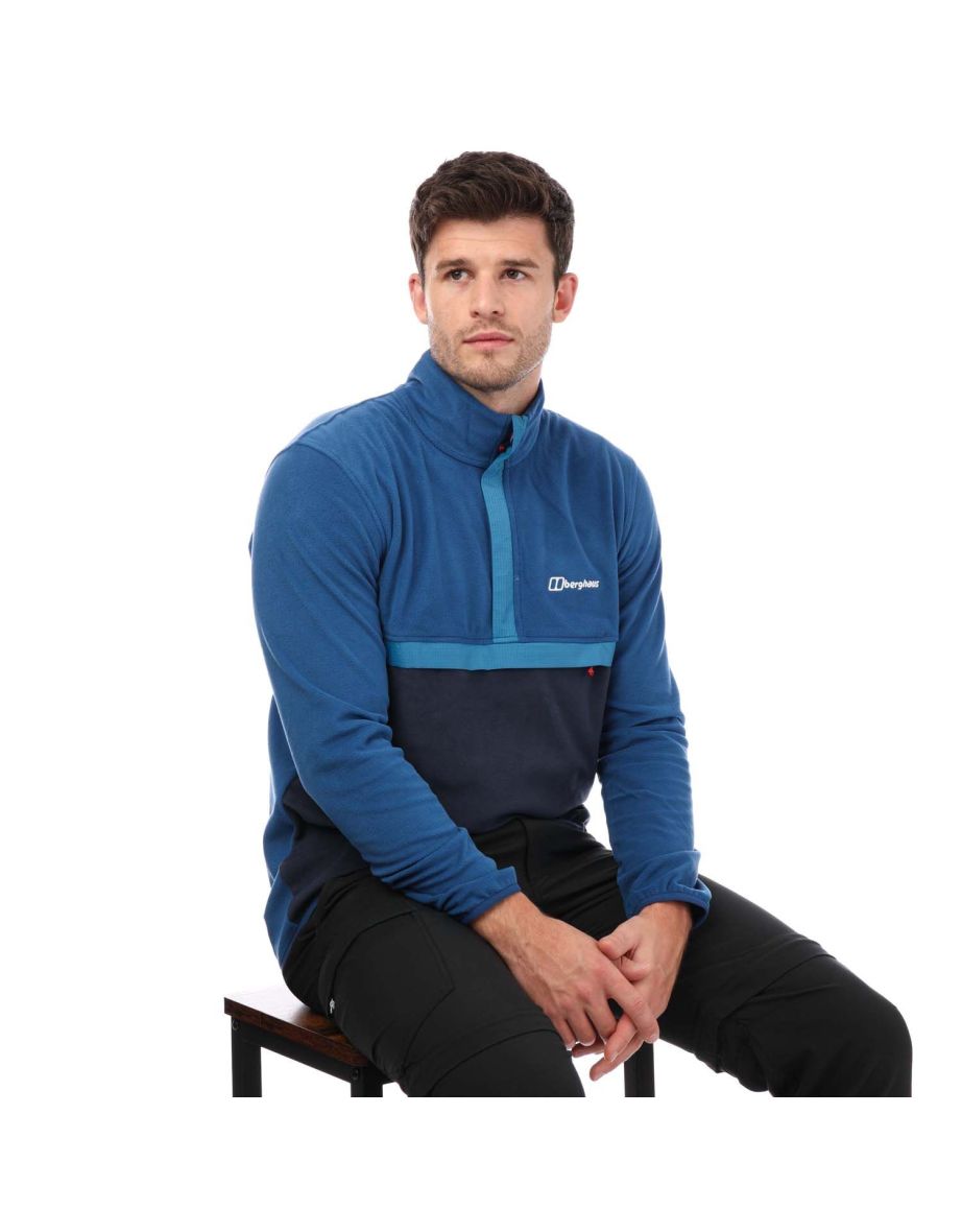 Men's Berghaus Aslam Micro Fleece Jacket. in Blue - 3