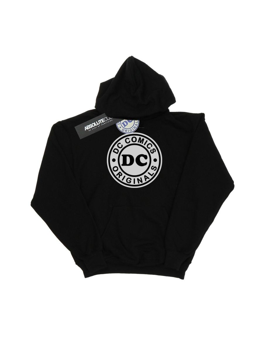 Shop DC Comics Boys DC Originals Logo Hoodie Black Online in Bahrain VogaCloset