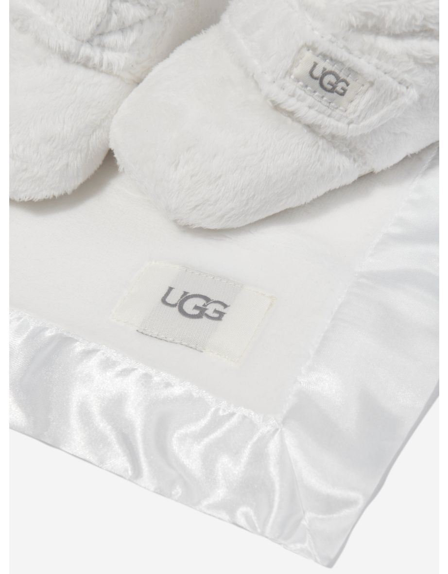 Baby Bixbee Booties And Blanket Gift Set - 3