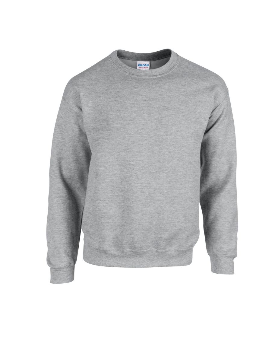 Gildan Mens Heavy Blend Sweatshirt - Sports Grey