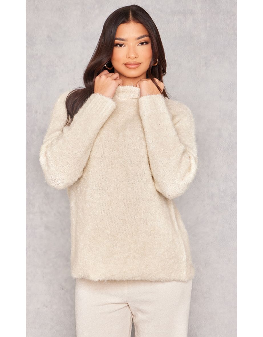 Next cream bobble jumper hotsell