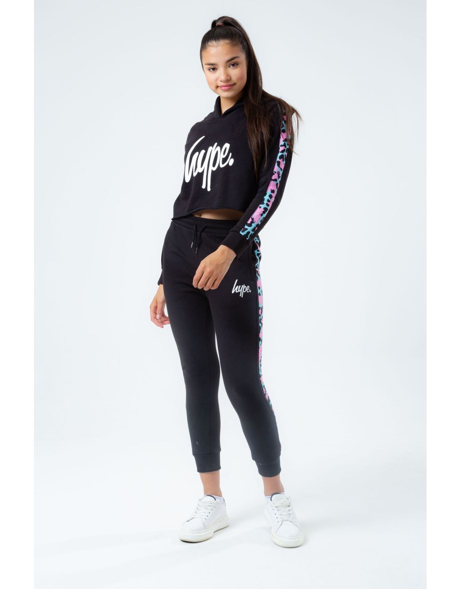 Buy Hype Girls Hoodie And Leggings Set Pink/Multi