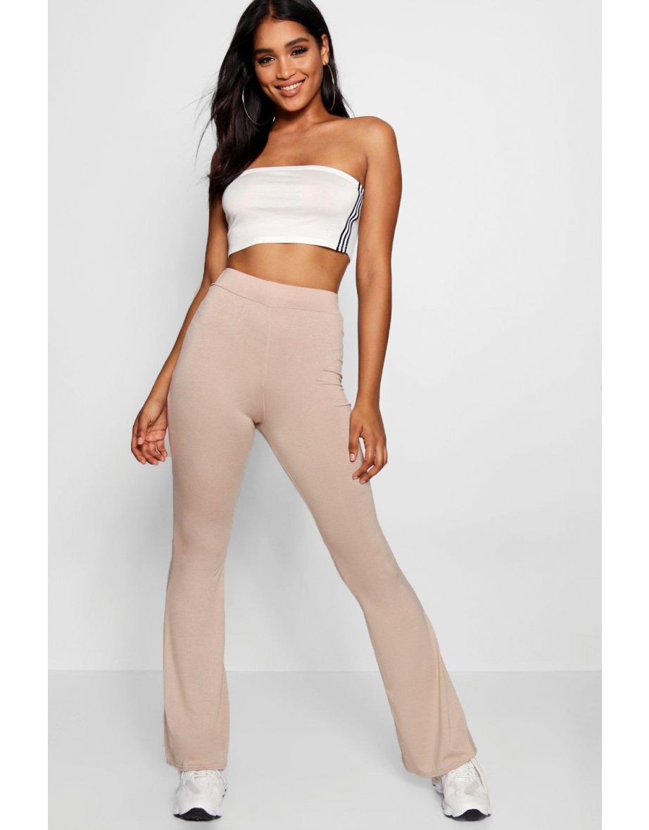 Molly Basic Skinny Flares - stone