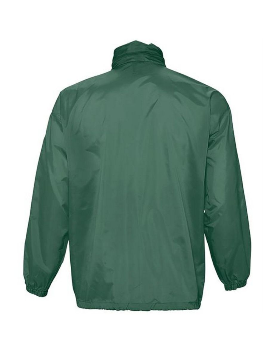 SOLS Surf Windbreaker Lightweight Jacket - Forest Green - 3