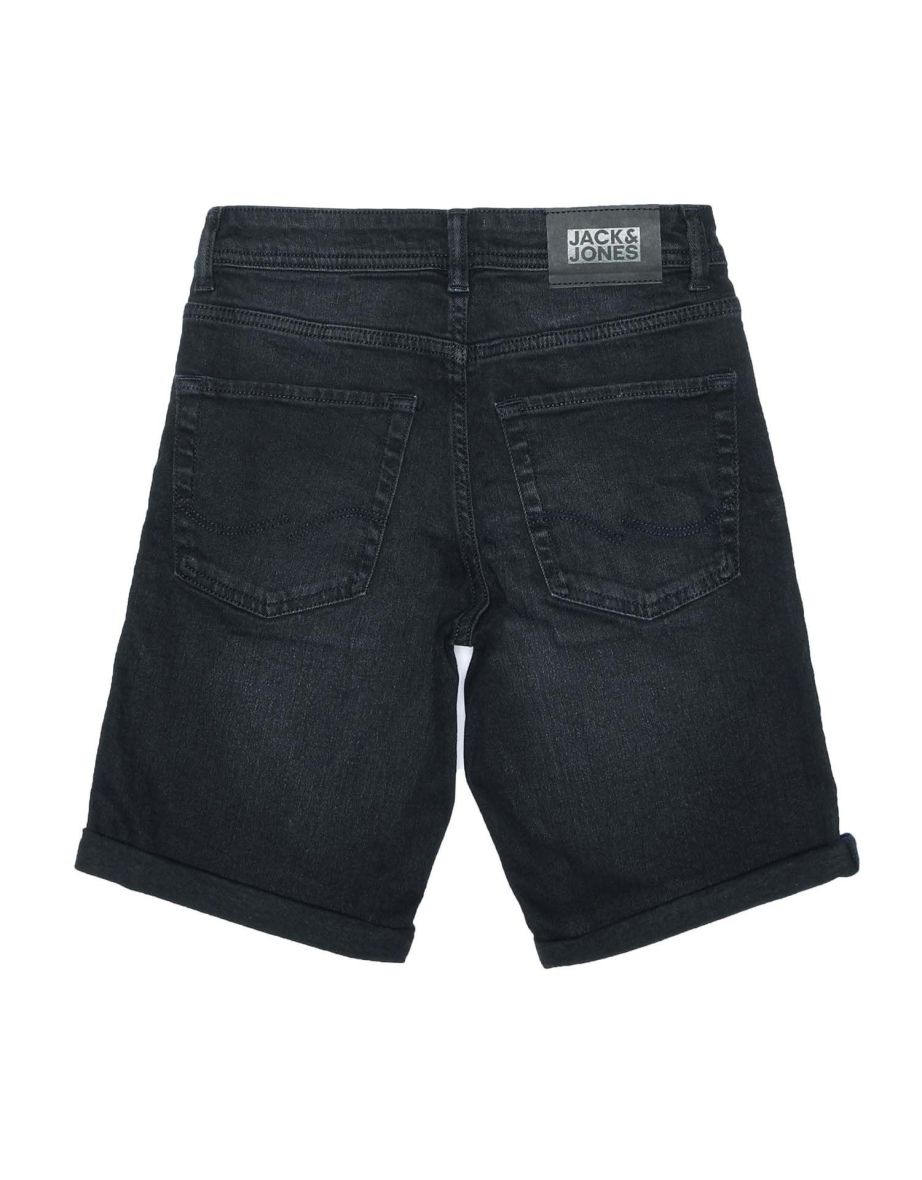 Boy's Jack Jones Junior Rick Denim Shorts in Blue - 1