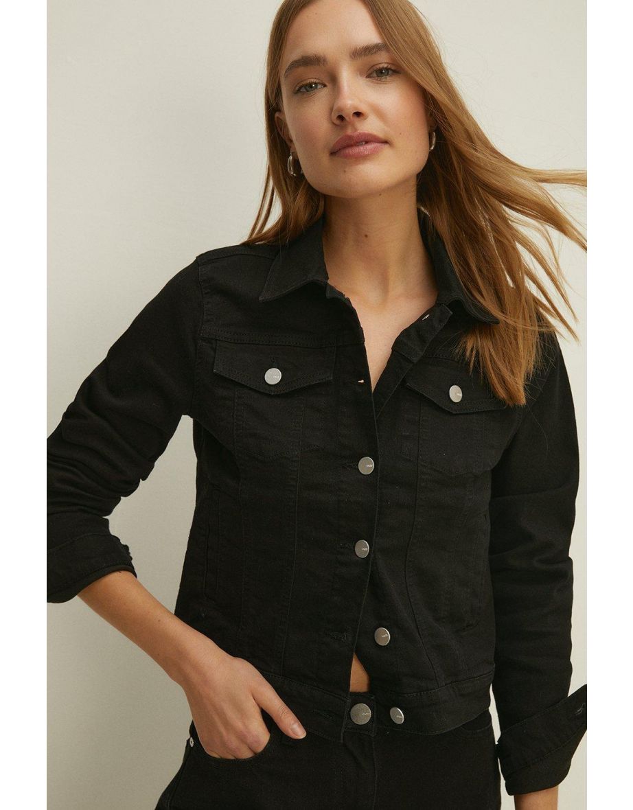 Oasis nancy denim jacket hotsell