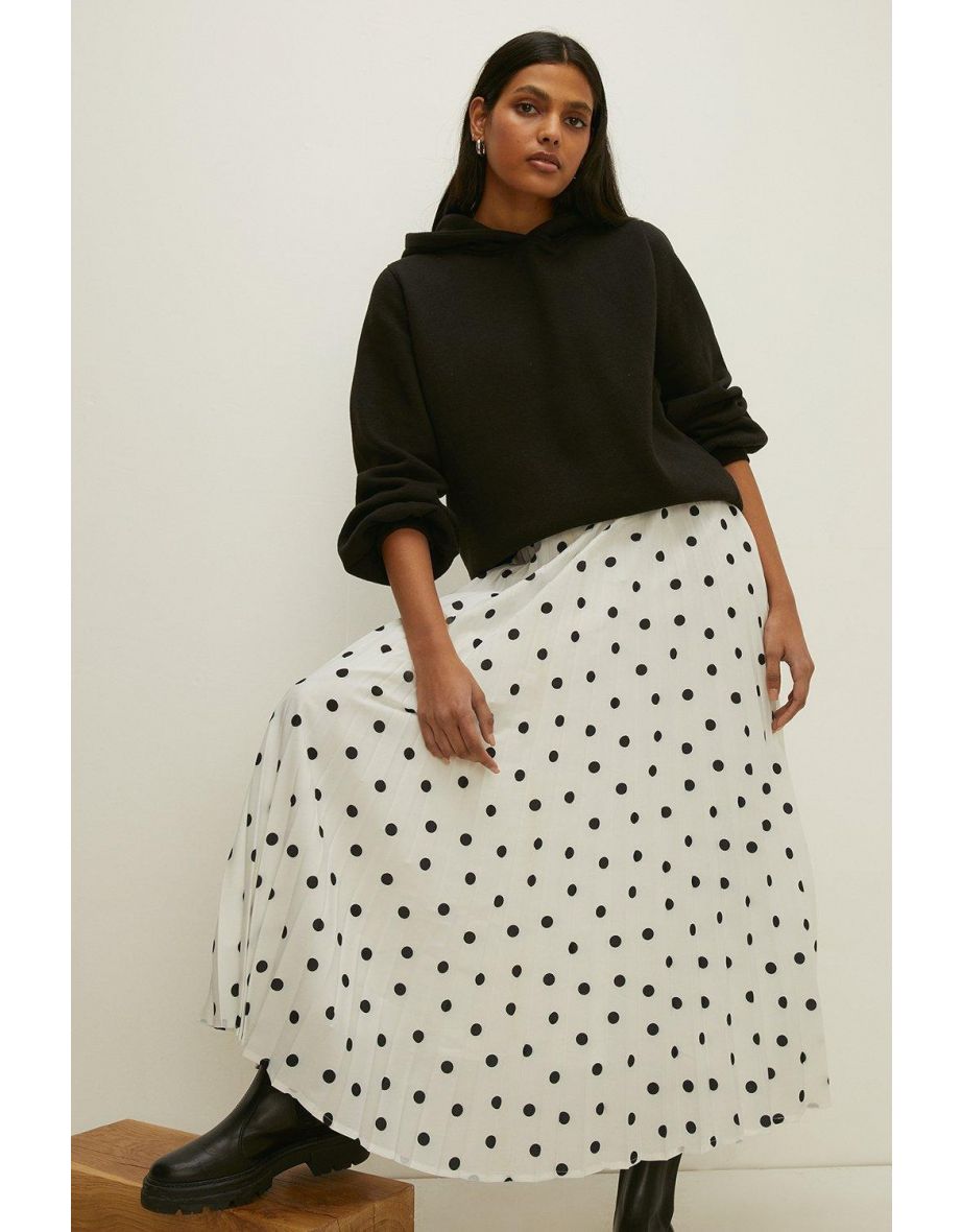 Long pleated skirt oasis outlet