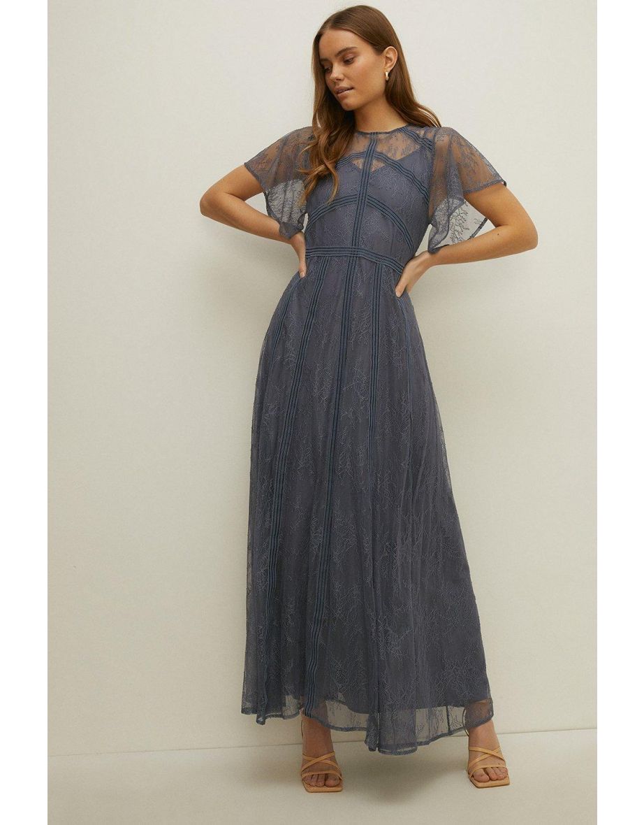 Premium Delicate Lace Maxi Dress