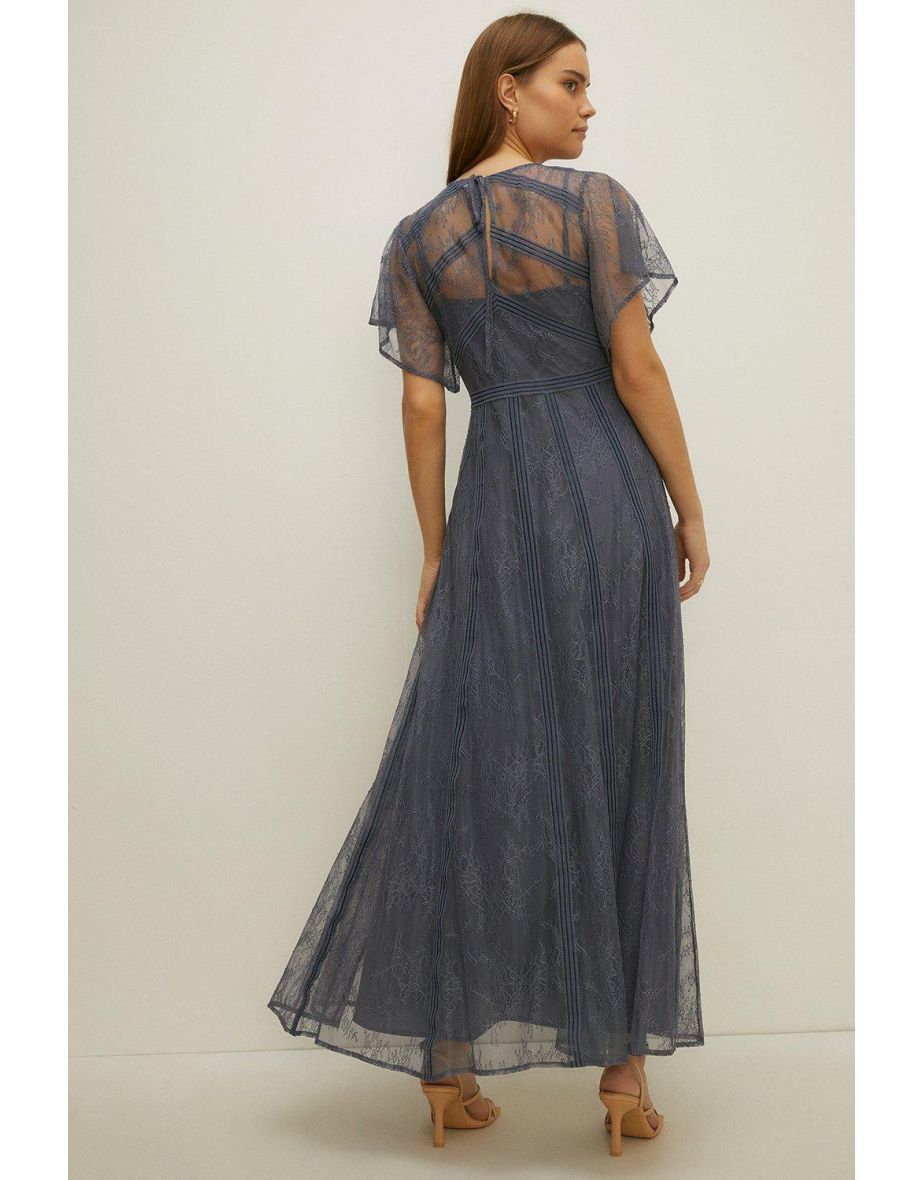 Premium Delicate Lace Maxi Dress - 2