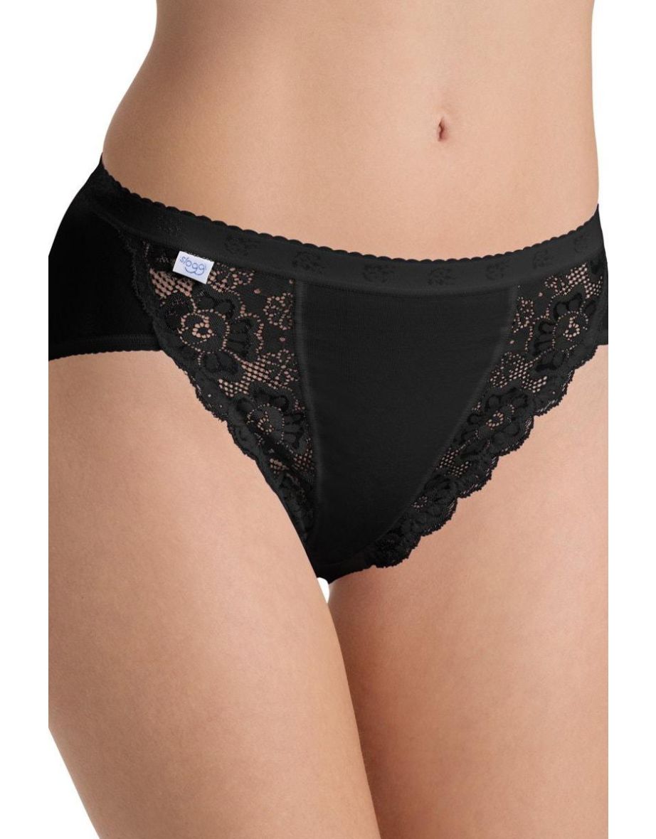 Pack of 4 Chic Knickers in Cotton Mix