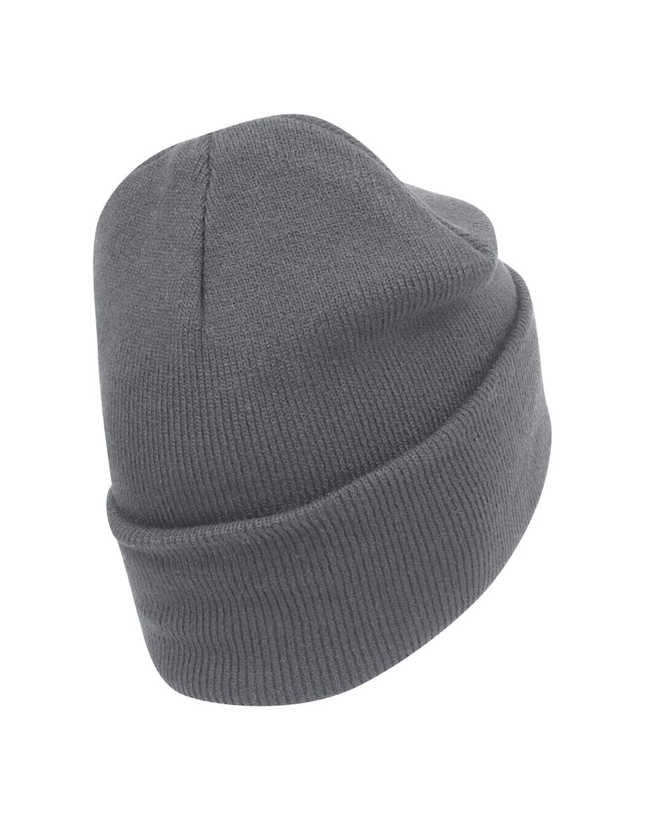 Beechfield Original Organic Cotton Cuffed Beanie - Graphite - 1