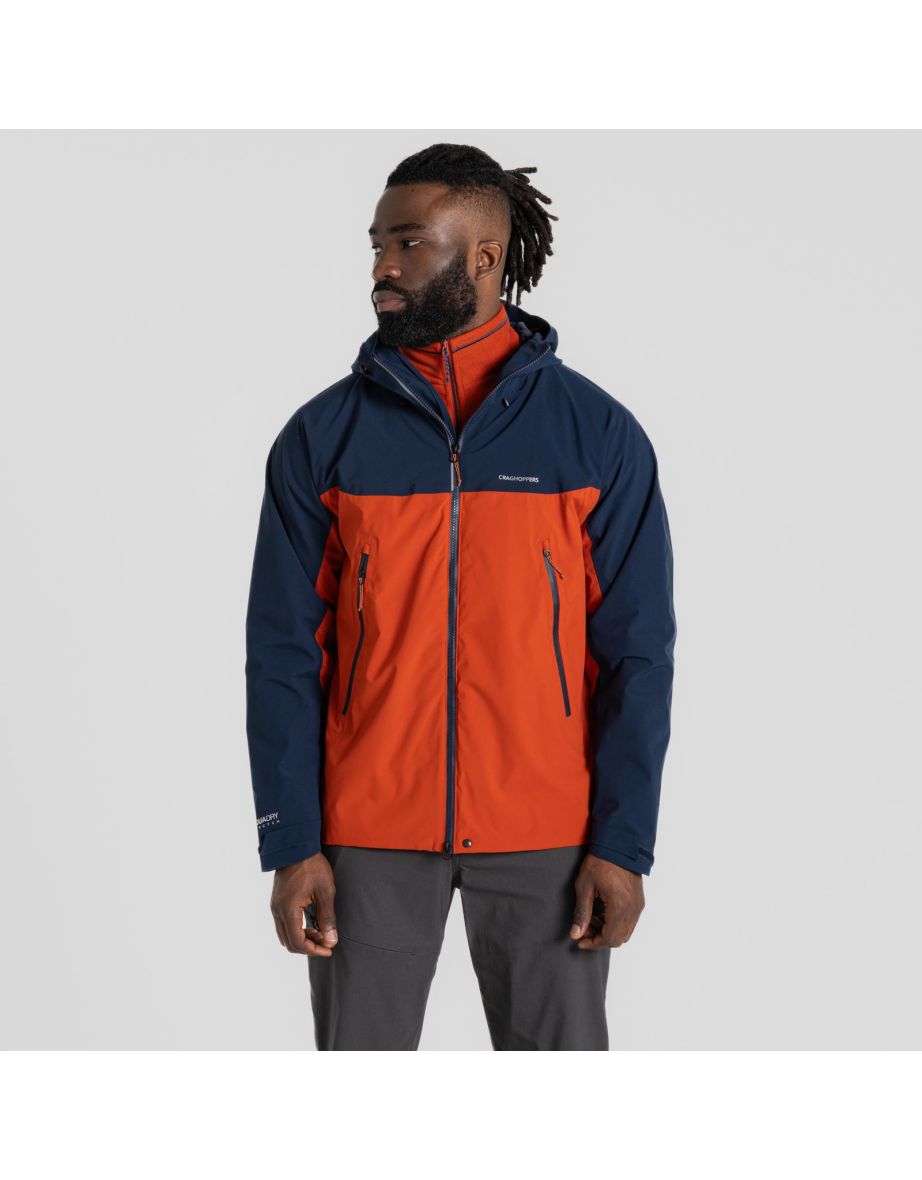 Shop Craghoppers Mens Diggory Stretch Waterproof Walking Hiking Jacket Coat Online in Oman VogaCloset