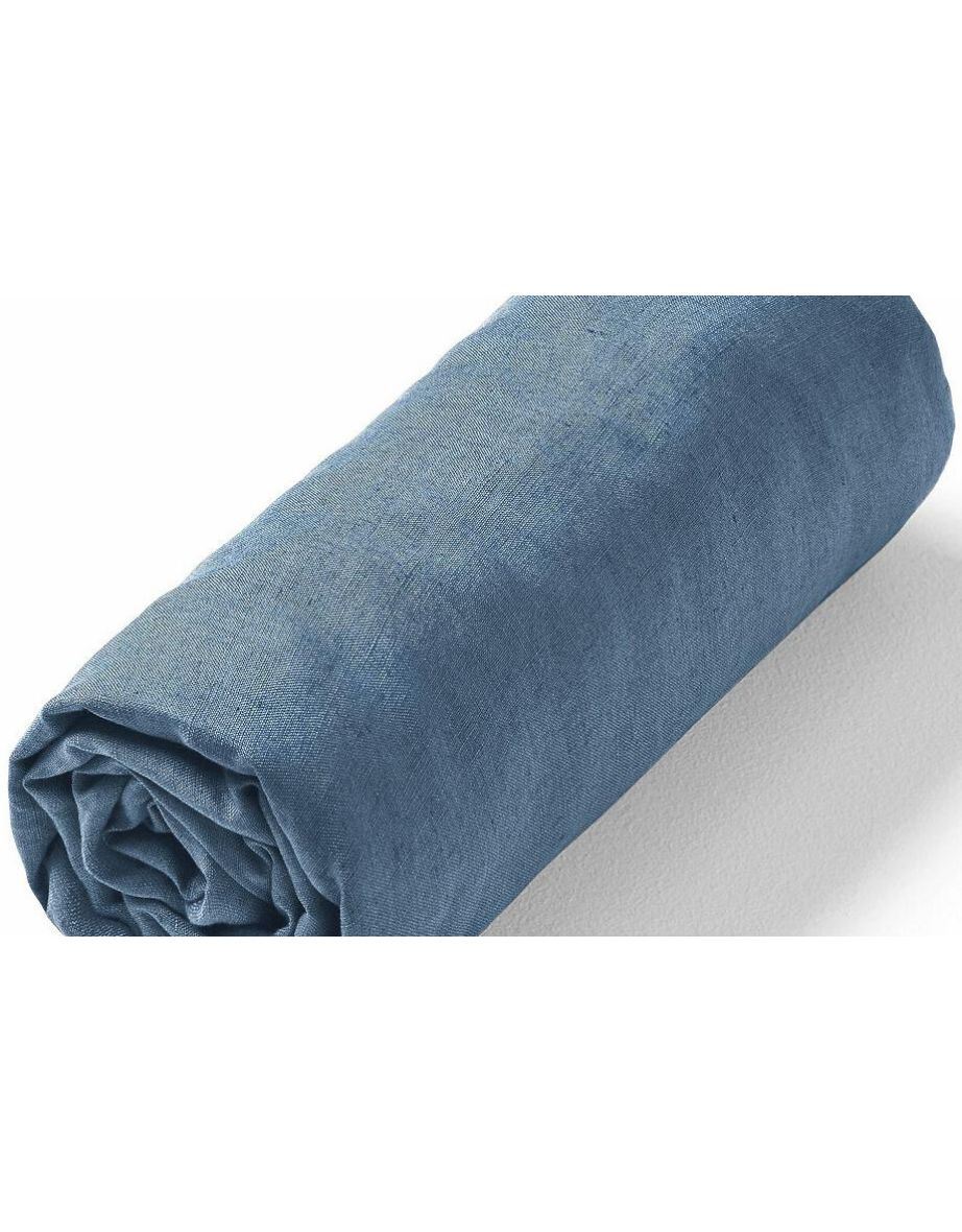 Elina Washed Linen Fitted Sheet for Deep Mattresses (32cm)