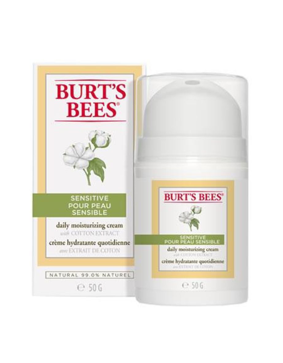 Burt's Bees Sensitive Daily Moisturising Cream 50g