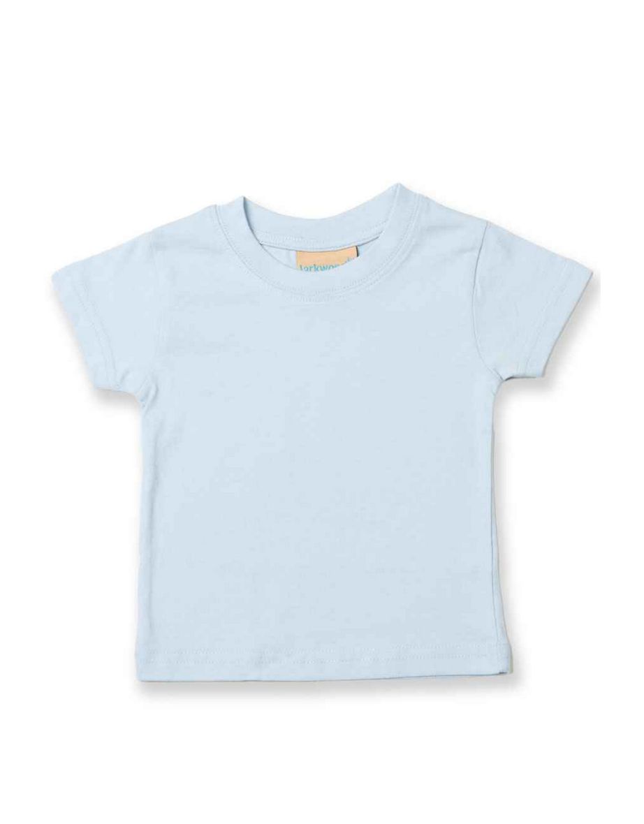 Larkwood Baby Plain T-Shirt - Pale Blue