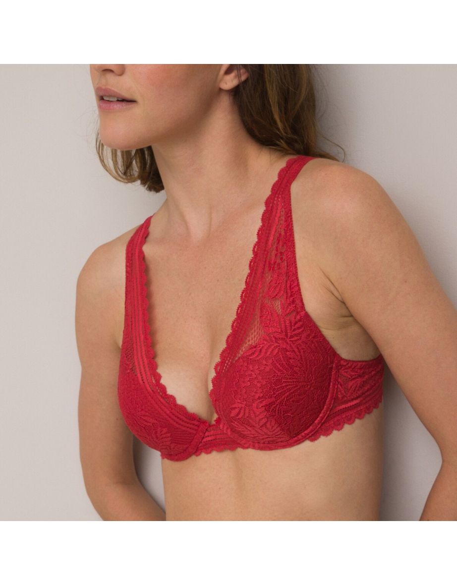 Les Signatures - Jeanne Recycled Halterneck Bra in Lace - 4