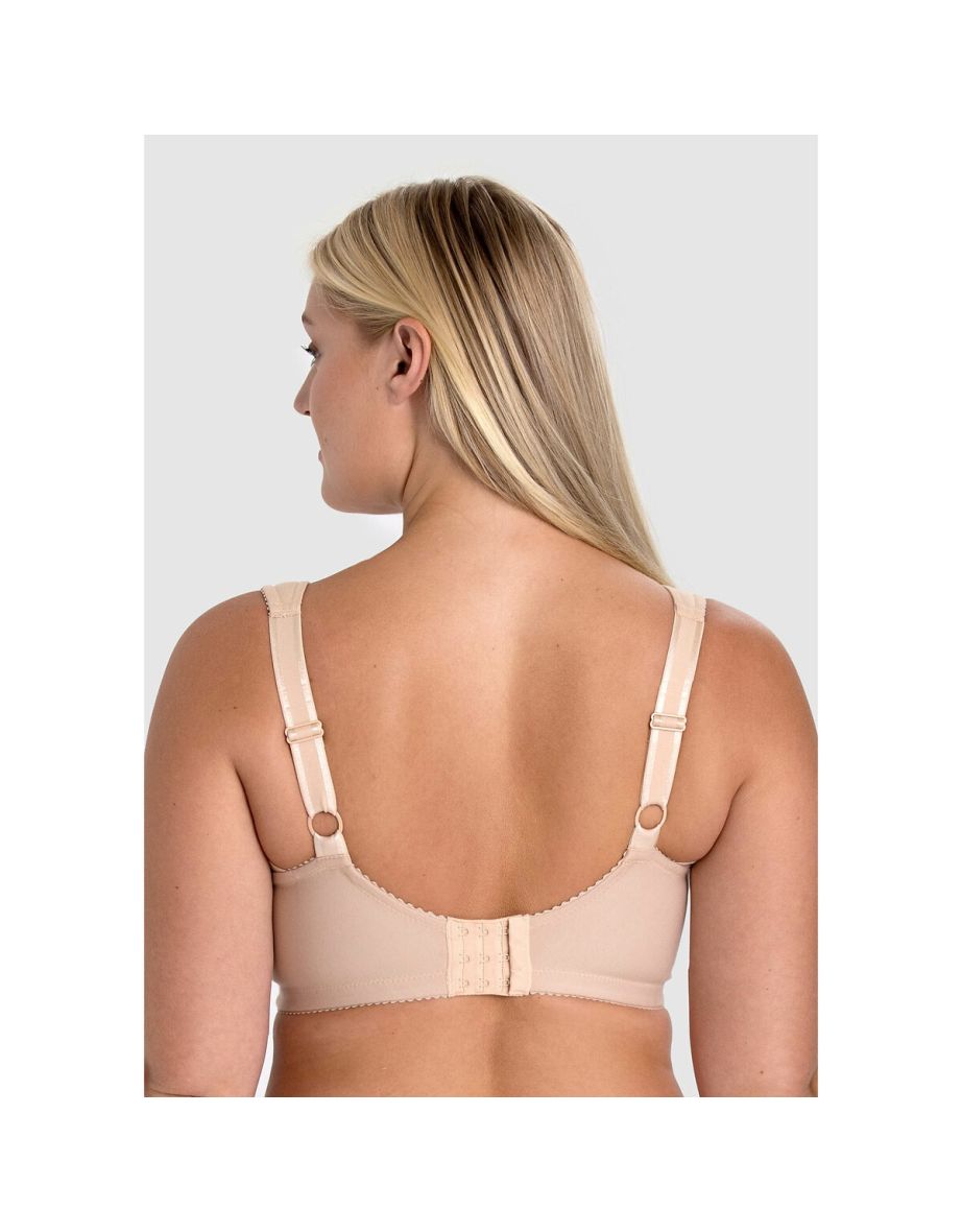 Non-Underwired Bra in Cotton Mix - 3