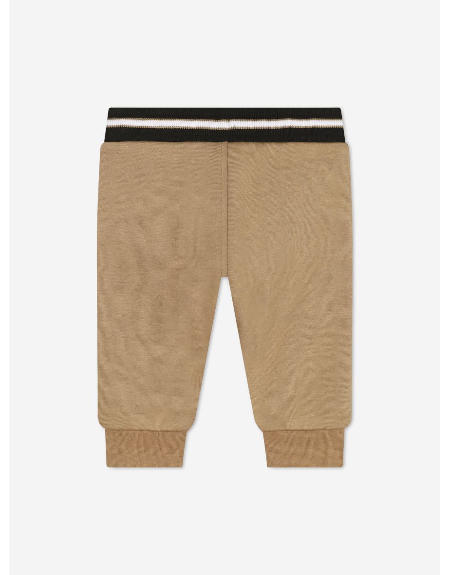 BOSS Baby Boys Logo Print Tracksuit in Brown - 5