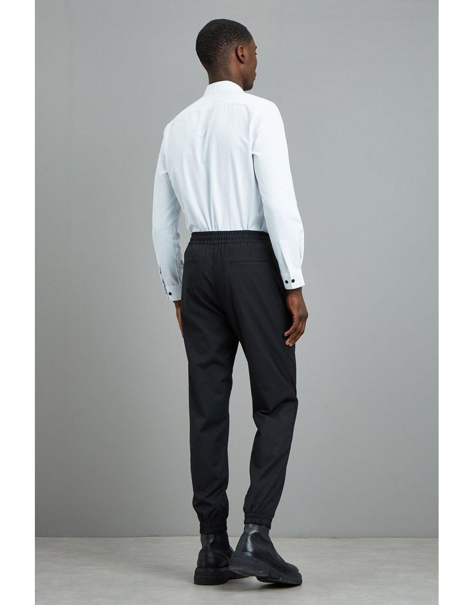 Slim Contrast Button Down Shirt - 2